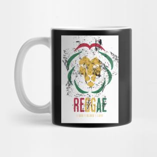 Lion Reggae - Colorful Mug